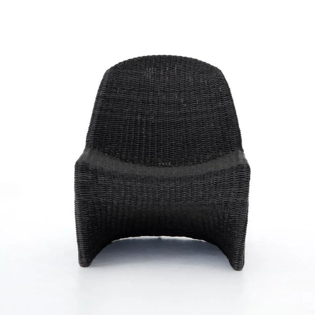 Four Hands Portia Outdoor Occasional Chair, Vintage Charcoal For Sale - Image 4 of 11