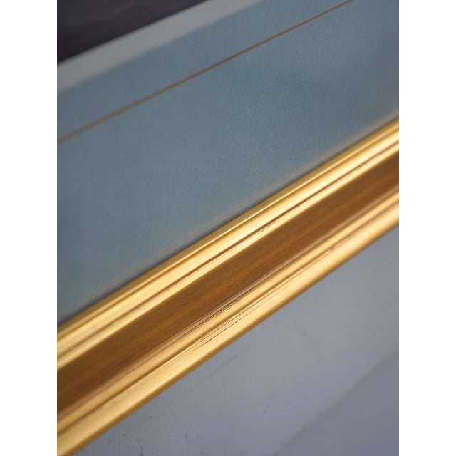Salem Harbor High Quality Gold Leaf Framed Print For Sale - Image 9 of 13