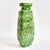 West German Scheurich ceramic vase, 1960s Large West German Scheurich Fat Lava ceramic vase with expressionist green...