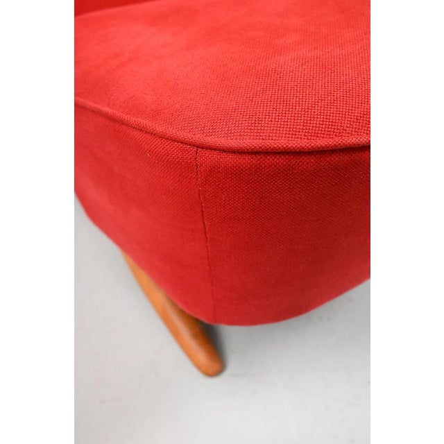 Red Congo Lounge Chair by Theo Ruth for Artifort For Sale - Image 8 of 11