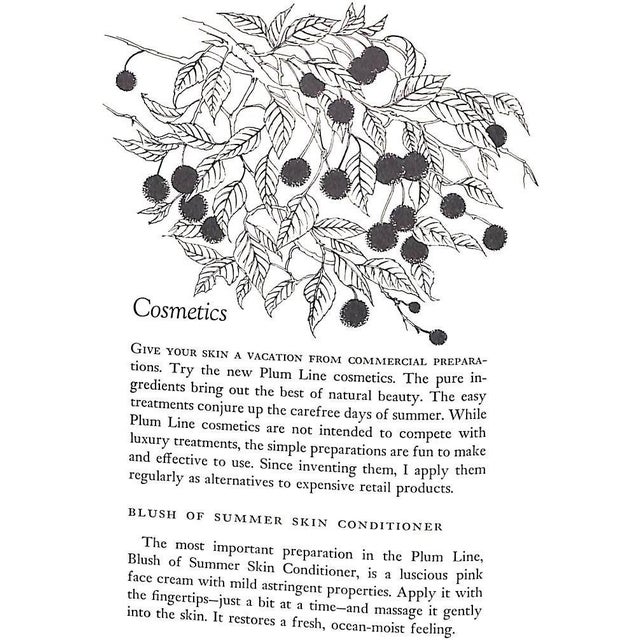 White "Plum Crazy: A Book About Beach Plums" 1973 Mirel, Elizabeth Post For Sale - Image 8 of 10