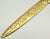 Antique English Brass Pierrot Paper Knife Letter Opener For Sale - Image 6 of 8