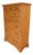 Thomasville American Oak Collection Georgian Style Tall Chest For Sale