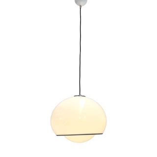 White Bud Pendant Lamp by Studio 6G for Guzzini, 1970s For Sale