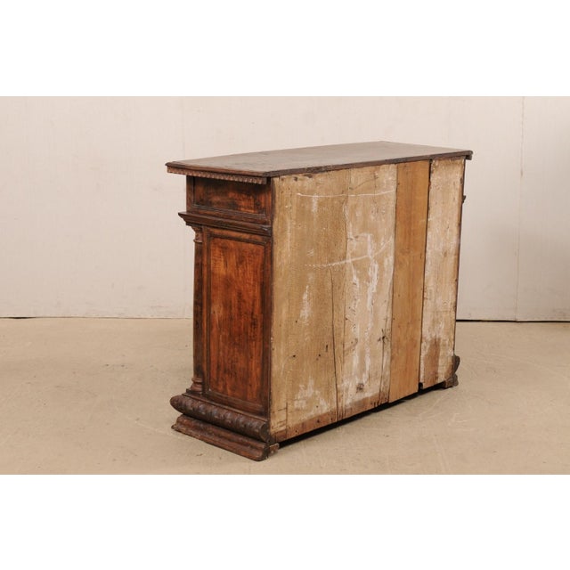 Early 19th Century Early 19th C. Cabinet W/ Pilaster Side Posts For Sale - Image 5 of 11