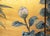 1970s "Chrysanthemums and Sparrows", Antique Style Chinoiserie Painted Screen For Sale - Image 10 of 18