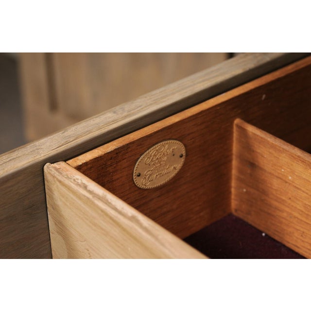 Italian Inspired 4-Door Credenza Cabinet For Sale - Image 10 of 11