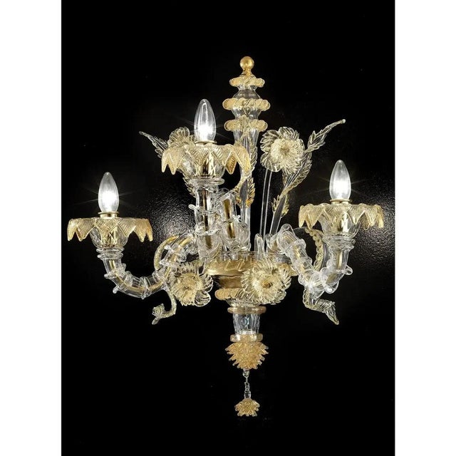 Glass Italian Murano Glass Ca Rezzonico Chandelier by Simoeng for Simoeng For Sale - Image 7 of 10