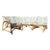 Vintage Outdoor Paul Frank Style Bamboo Ratan Sectional For Sale