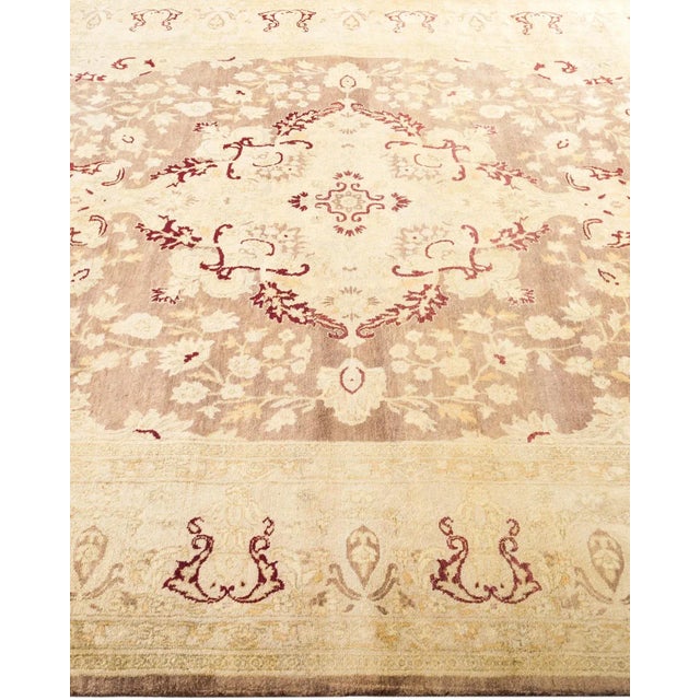 Solo Rugs Mogul, One-of-a-Kind Hand-Knotted Area Rug - Brown, 6' 2" x 9' 2" For Sale - Image 4 of 8