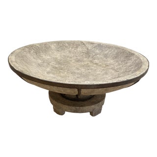 Large 1980s Pedestal Bowl For Sale