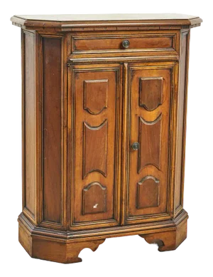 Vintage Brown Wooden Cabinet