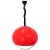 Plastic Mid-Century Red Pendant by Guzzini for Meblo, 1970s For Sale - Image 7 of 7