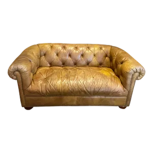 Vintage Tufted Chesterfield Sofa