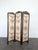 Four-Panel Oak Screen Upholstered with Floral Tapestry, 1930s For Sale - Image 3 of 7