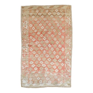 Early 20th Century Angora Wool Anatolian Rug - 3'8" x 5'8" For Sale