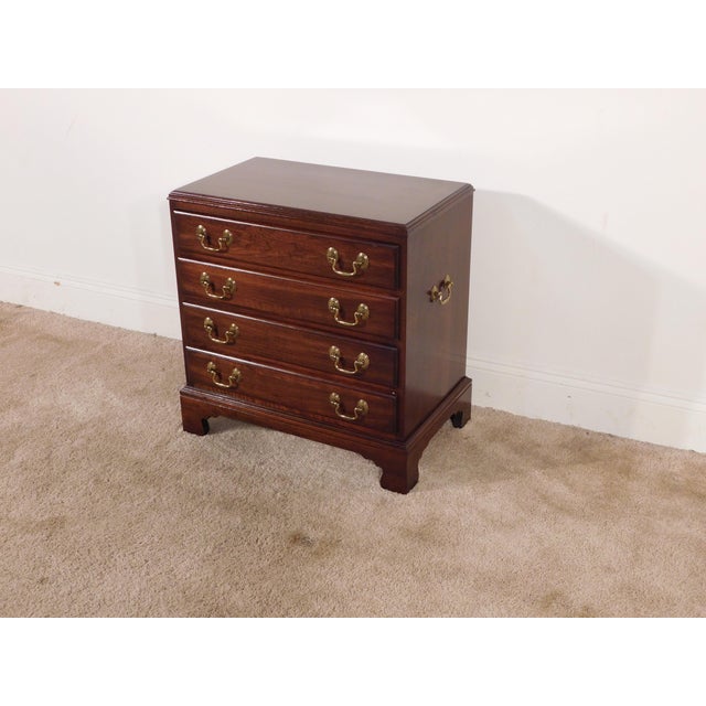 Ethan Allen Court Mahogany Chippendale Bachelor's Chest Chairish