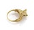 Mid 20th Century Mid 20th Century Horse Head Ring Ruby Eyes 18K Yellow Gold Size 5.5 For Sale - Image 5 of 7