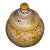 Vintage l'Antica Di Deruta Hand-Painted Ceramic Covered Tureen / Casserole Dish - Made in Italy Fd For Sale