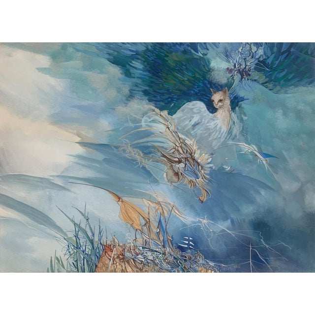 2000 - 2009 Jacek Sowicki, Schizophrenia, 2002, Gouache For Sale - Image 5 of 5