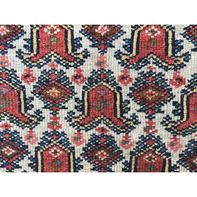Blue Antique Kurdish Rug, 1890s For Sale - Image 8 of 14