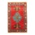 Antique Turkish Yastik Oushak Rug Mat For Sale