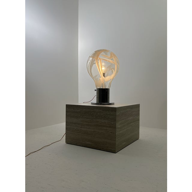 Large Murano Glass Lamp, Italy, 1960s For Sale - Image 10 of 11