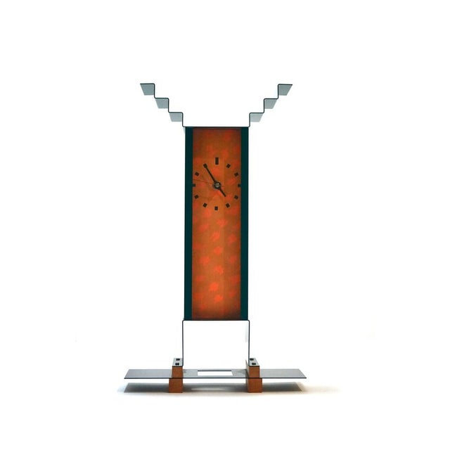 Oppenheimer Clock by George Sowden, 1980s For Sale - Image 9 of 9