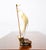 Mid Century Modern Original Art Boat Sculpture Stone Geode Sailboat Vintage MCM For Sale - Image 11 of 12