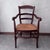 Straw Armchair in Wood For Sale - Image 6 of 6