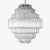 Clear Grande Palermo Chandelier from Pure White Lines For Sale - Image 12 of 12