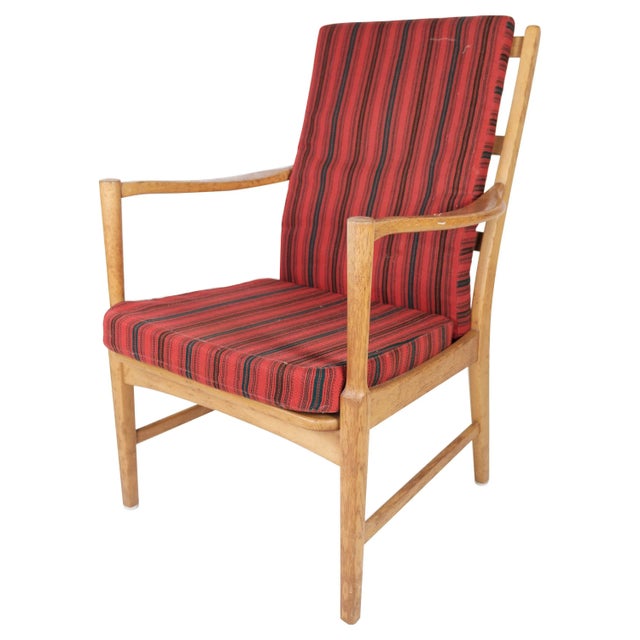 Swedish Oak Armchair from Bjärnums Furniture, 1960s For Sale - Image 15 of 15