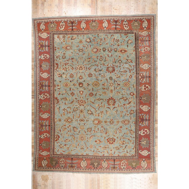 Late 19th Century Persian Sultanabad Rug, 15'05 X 20'00 For Sale - Image 10 of 10