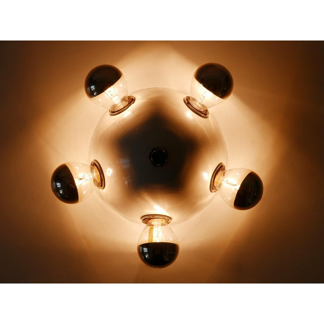 Mid-Century Modern German Flush Mount, 1960s For Sale - Image 4 of 18