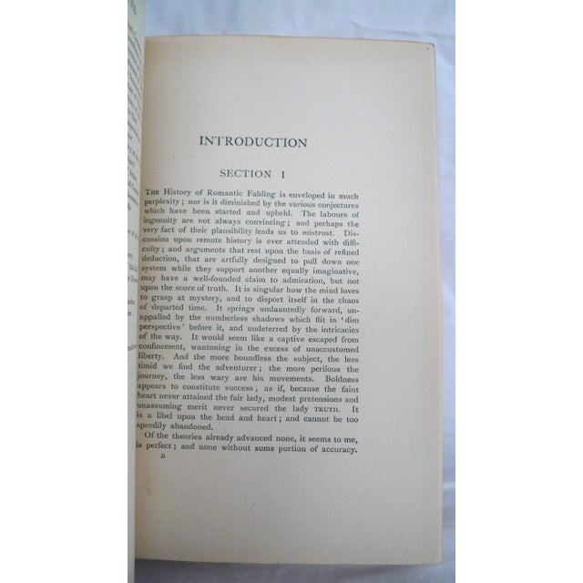 Animal Skin Early 20th Century Red Leather Book, Charles Swan's Translation of Gesta Romanorum - Entertaining Stories For Sale - Image 7 of 11