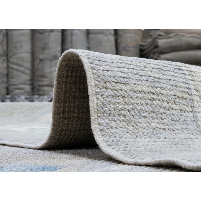 Textile Turkish Oushak Rug 12' x 15'4" For Sale - Image 7 of 8