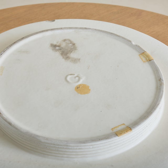 White Large Italian ‘Vesuvio’ Ceramic Vase by Angelo Mangiarotti, 1970s For Sale - Image 8 of 11