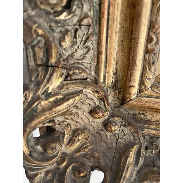 Gold Mid-Century, 1950s Venetian Veduta Oil on Canvas Painting, Signed by Giorgio Guarana For Sale - Image 8 of 9