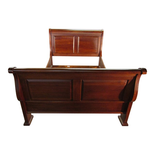 Lexington Bob Timberlake Solid Cherry Queen Size Sleigh Bed For Sale