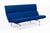 Mid-Century Modern Mid Century Blue Sofa Compact by Eames for Herman Miller 1970s For Sale - Image 3 of 12