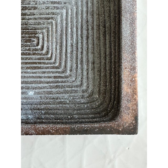 1950s Ben Seibel Mid-Century Brass Catchall Tray For Sale - Image 5 of 8