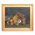 English Signed Elinor Jones 1908 Oil on Canvas Still-Life Painting in Gilt Frame For Sale