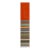 Tall Sunspot 67 - Original Colorful Striped Minimalist Acrylic and Resin Abstract on Wood Panel For Sale