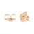 David Yurman .13ctw Diamond Starburst Small Studs,18k Yellow Gold, Length 7.5 Mm, A Pair For Sale - Image 4 of 5