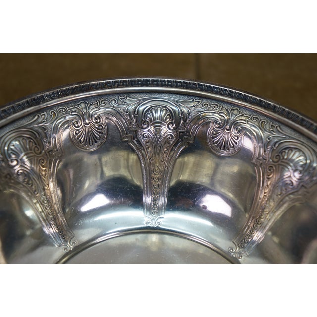 Late 20th Century International Sterling Silver B27 Persian Compote Bowl Dish 113g 6" For Sale - Image 11 of 12