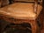 Tan Pair of 18th Century French Louis XV Needlepoint Armchairs With Leather Seats For Sale - Image 8 of 10