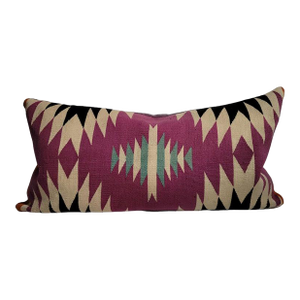 Early German Town Weaving Bolster Pillow