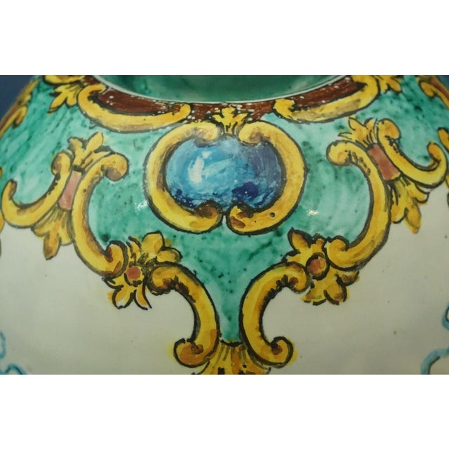 20th Century Neo-Renaissance Ceramic Vase from Valentina Emiliani, Italy, 1890s For Sale - Image 10 of 17