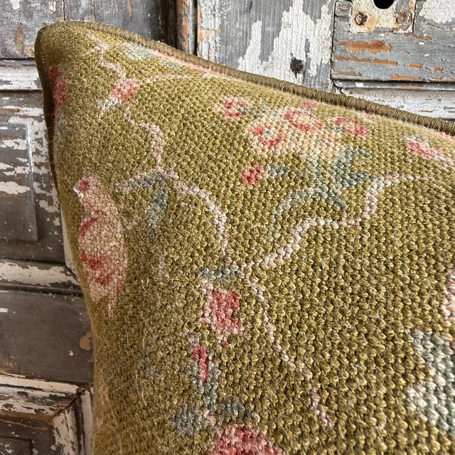 French French Linen Accent – Jardin Bronze For Sale - Image 3 of 6
