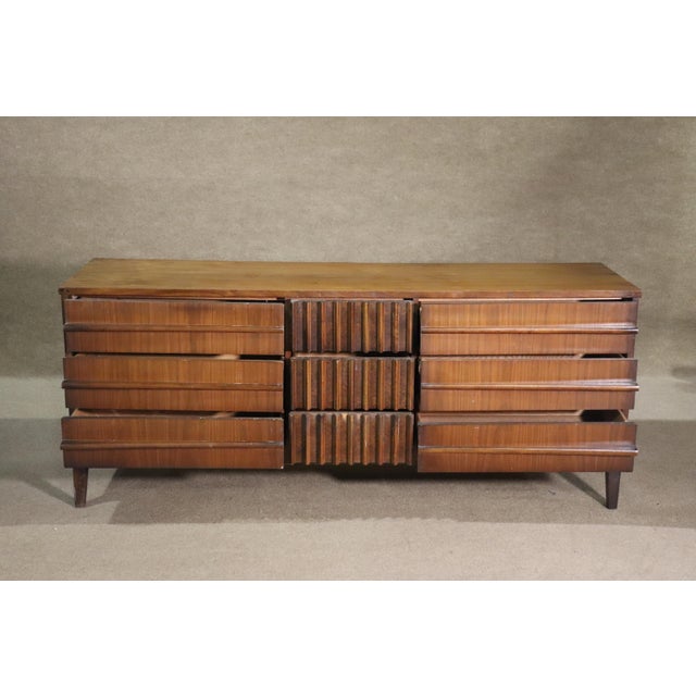 Mid 20th Century Mid 20th Century Mid-Century Long Dresser For Sale - Image 5 of 12
